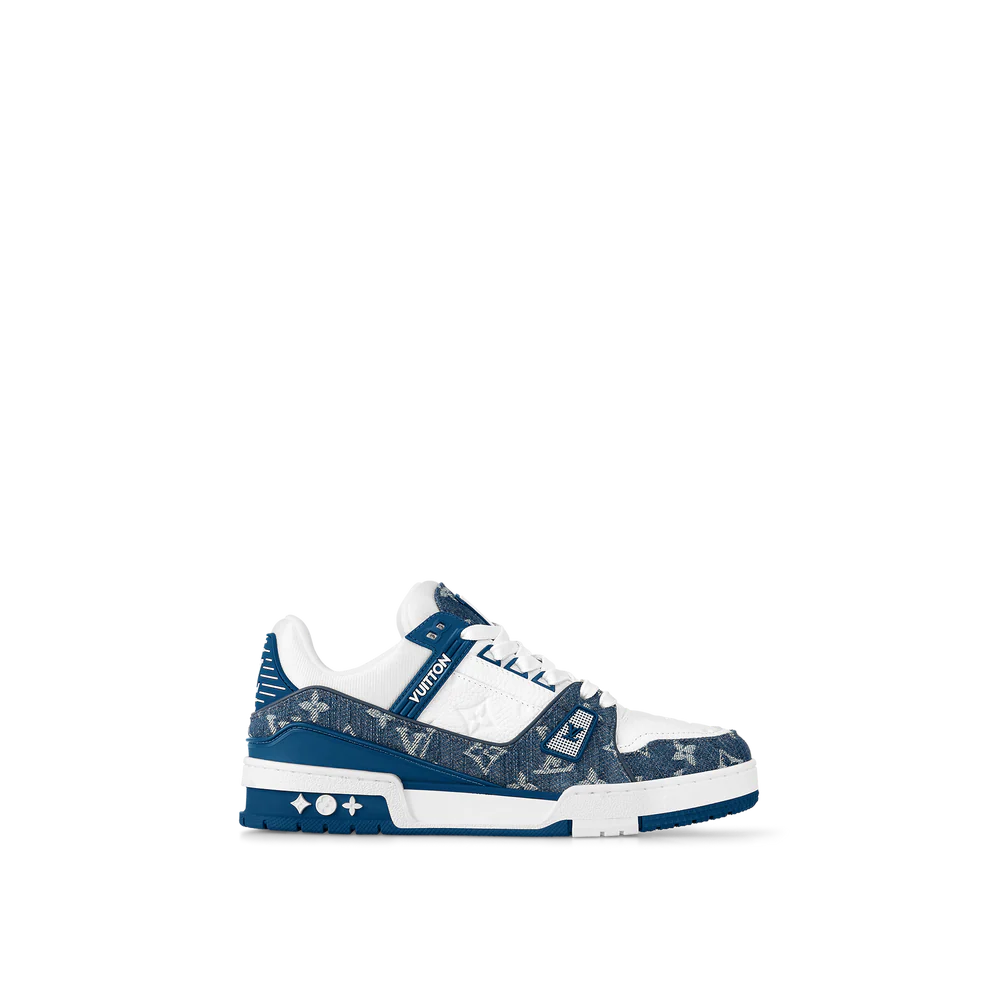 LOUIS VUITTON TRAINER BLEU